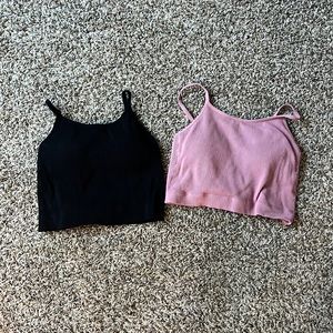 Two bralettes from online boutique.  Padded